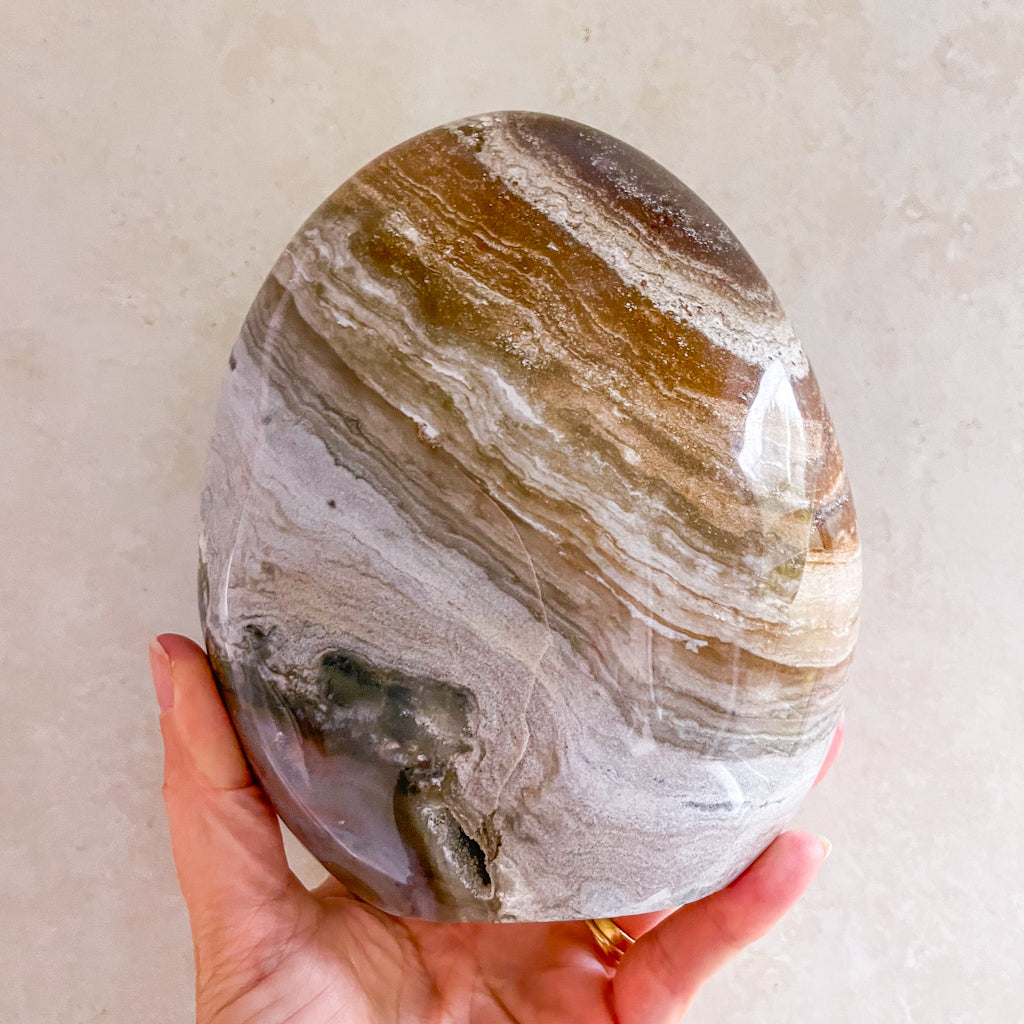 Ocean jasper crystal freeform XL 1.7kg