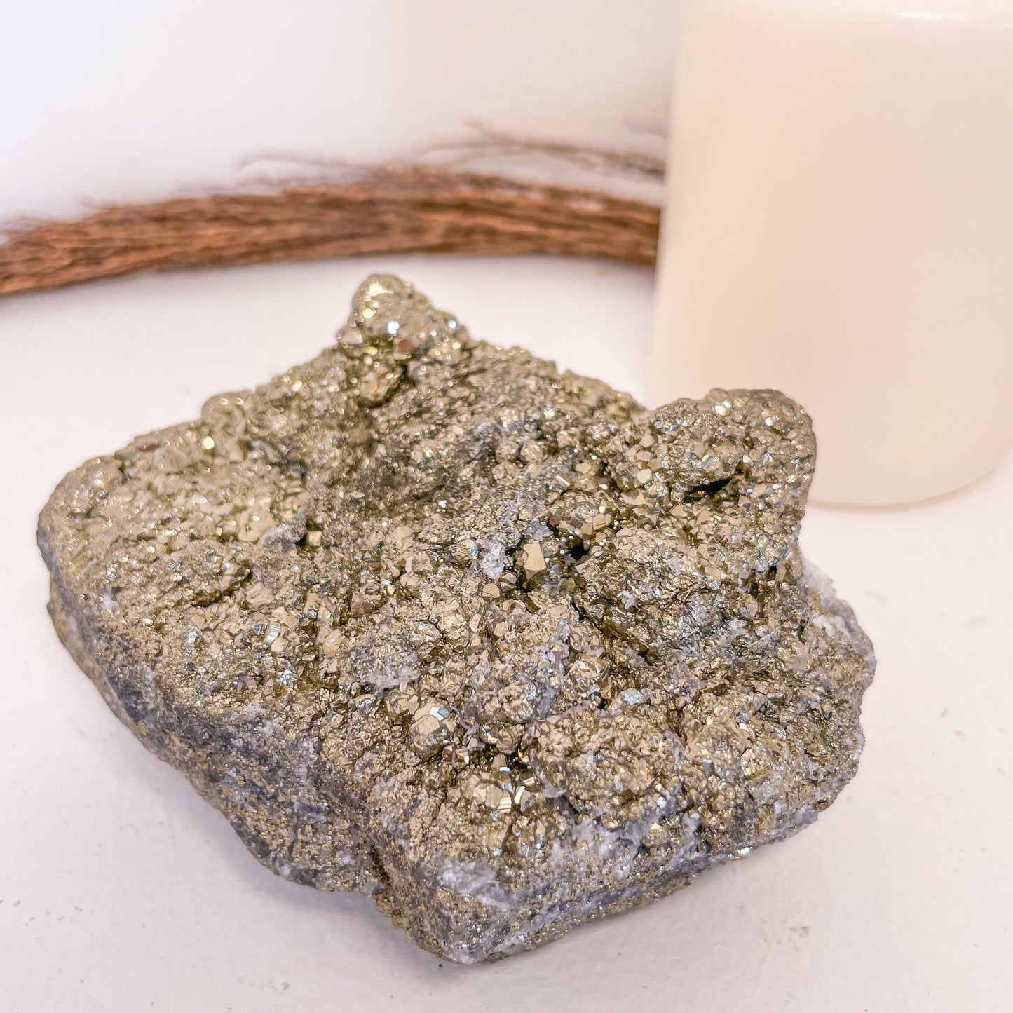 Pyrite crystal cubic cluster 900g XL
