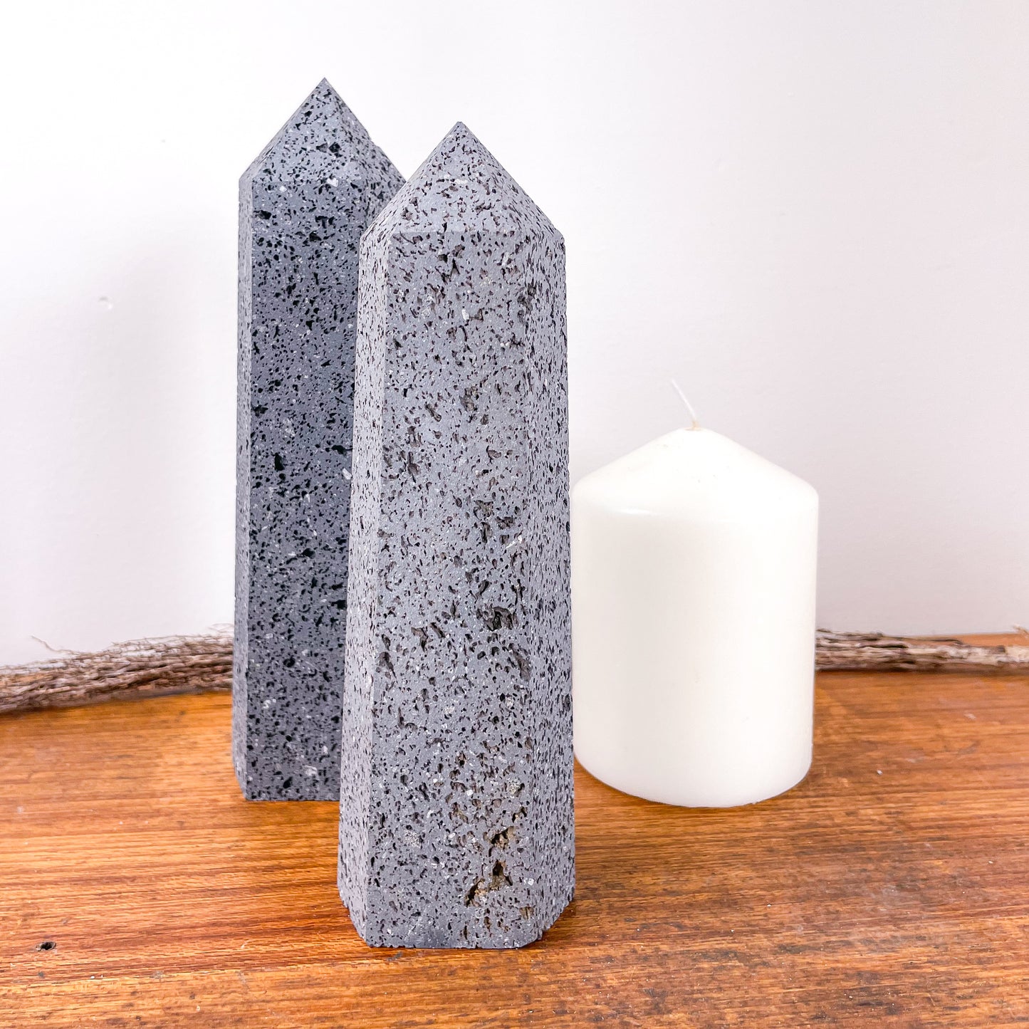 Volcanic rock Basalt crystal generator tower XL