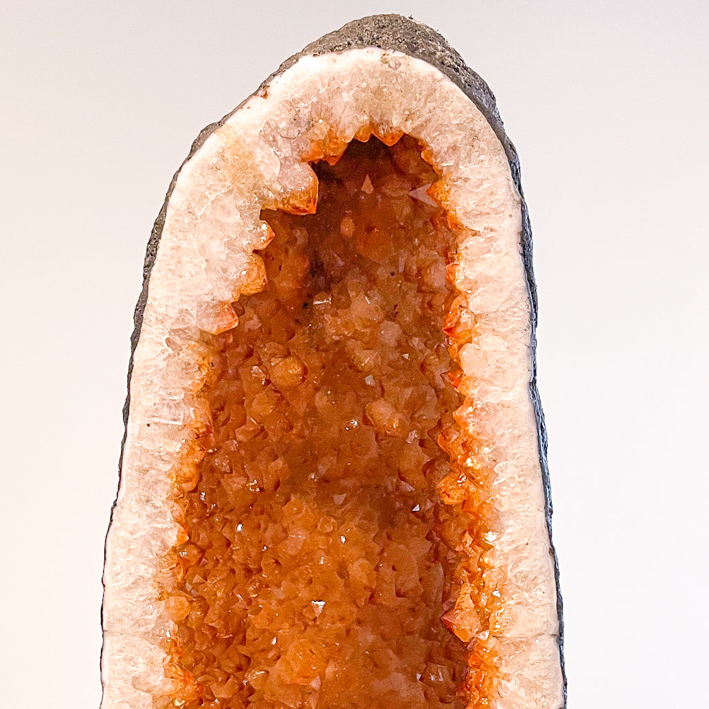 Citrine A grade geode cathedral cave crystal XXL 10kg