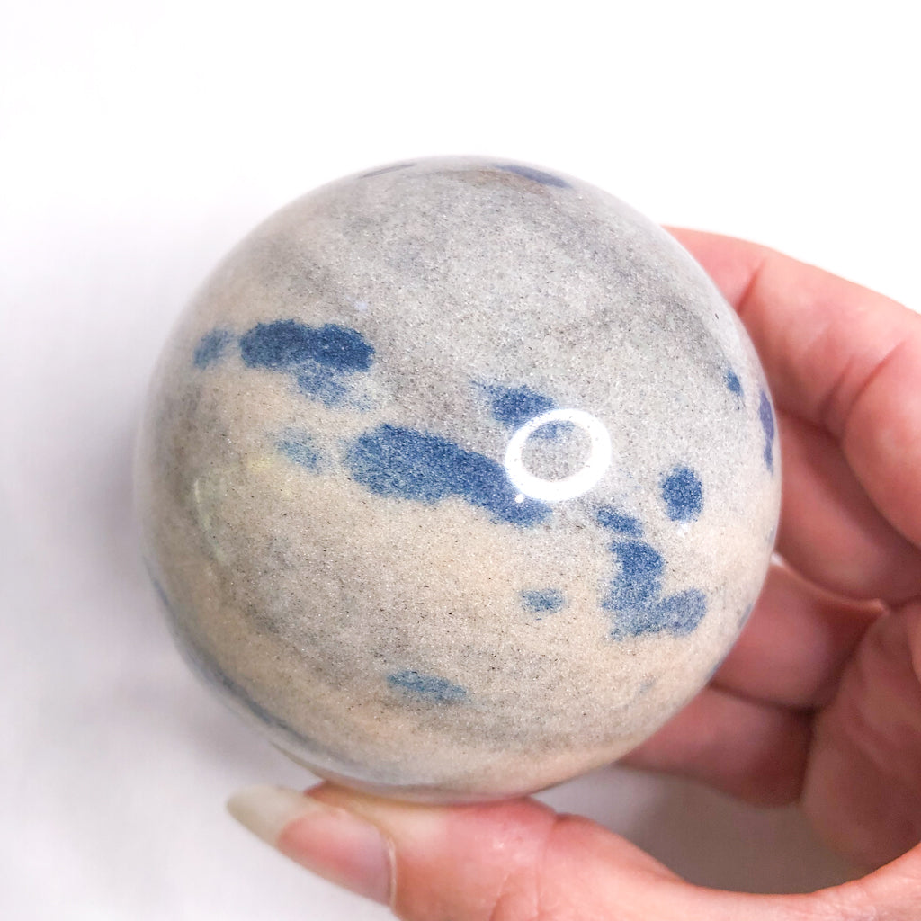 Apatite in Cleavelandite crystal sphere