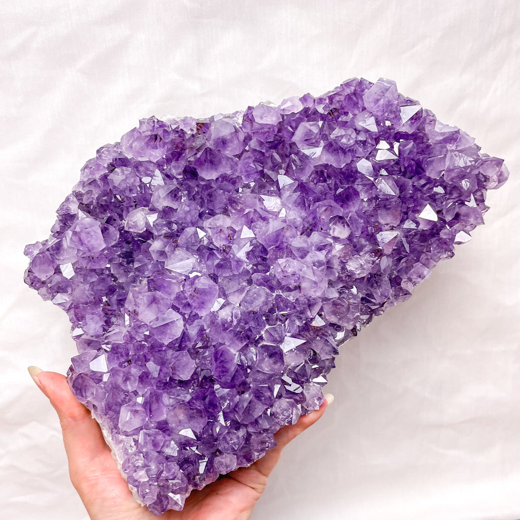 Amethyst A grade crystal cluster XL 3.4kg