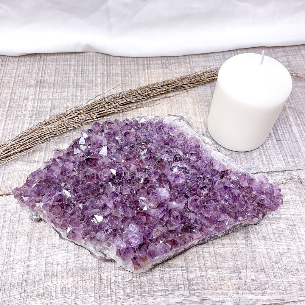 Amethyst A grade crystal cluster XL 1.6kg