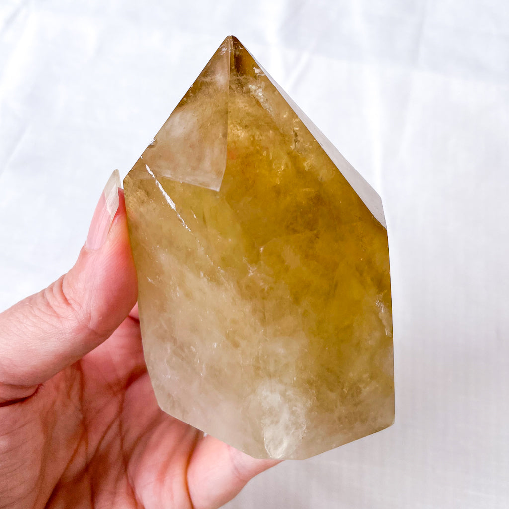 Citrine crystal generator tower L