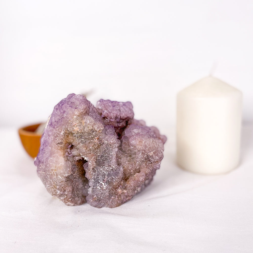 Fluorite purple crystal cluster 1kg