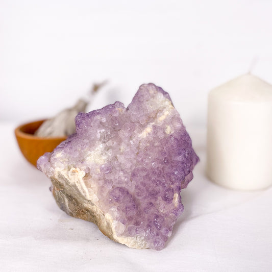 Fluorite purple crystal cluster 1kg