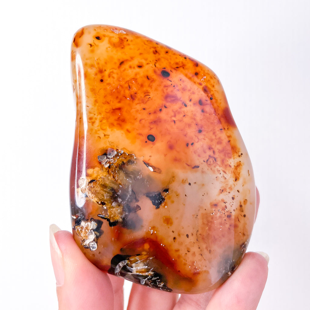 Natural Agate polished freeform