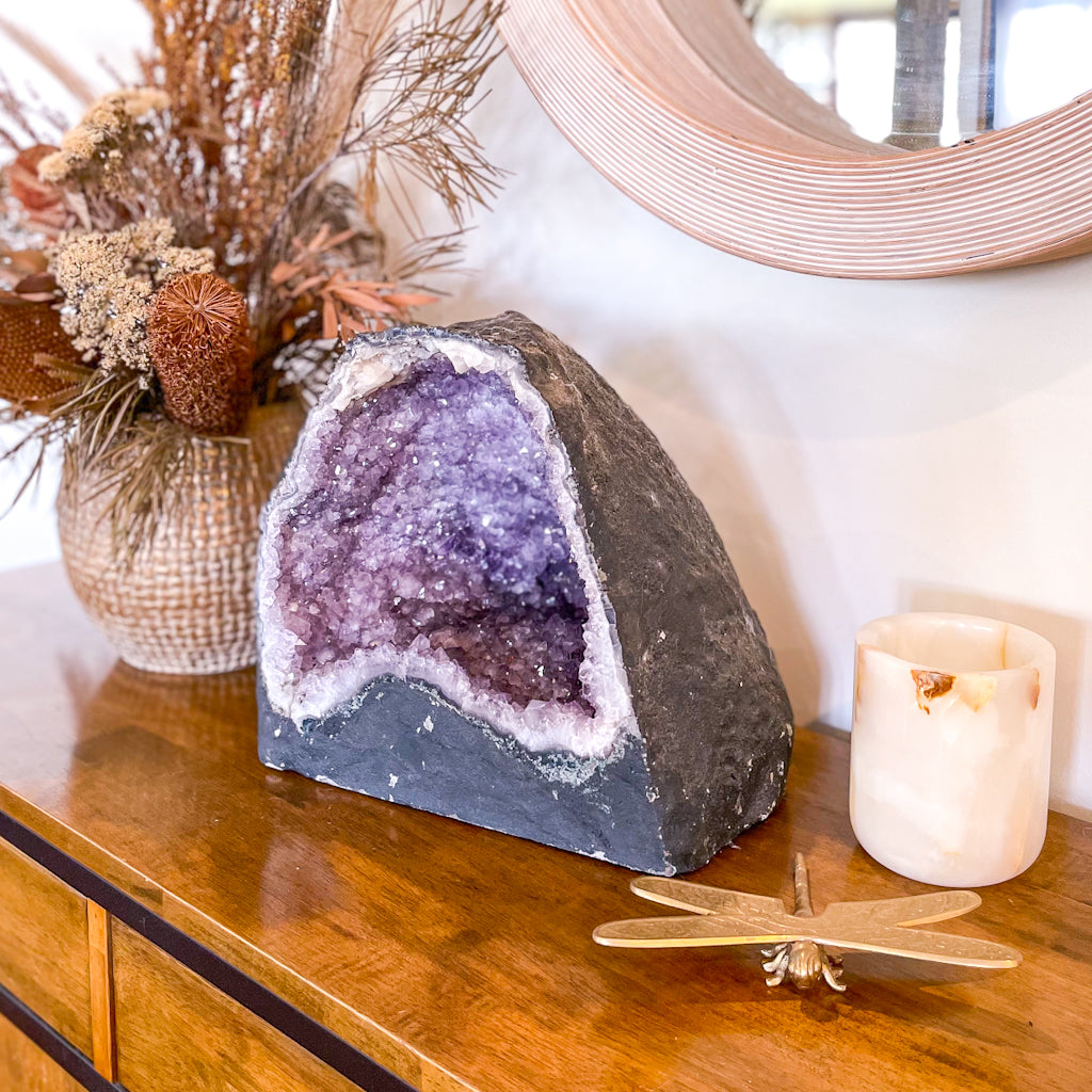 Amethyst crystal geode cave cathedral A grade XXL