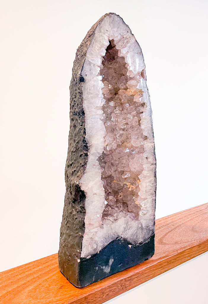 Clear quartz crystal geode cave cathedral XXL