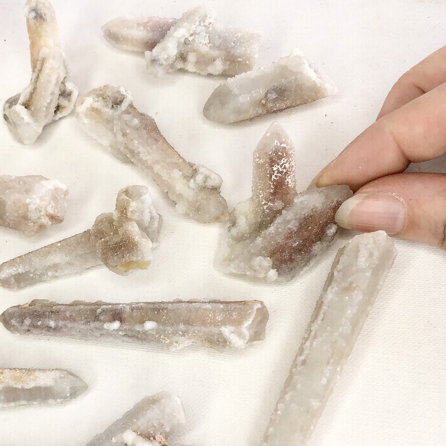 Spirit quartz cluster fairy witches finger crystal