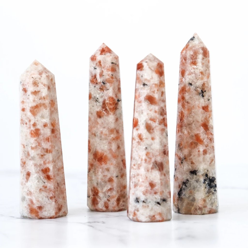 Sunstone crystal generator point tower