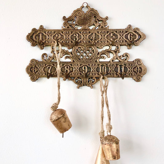 Royal hotel room number key hooks