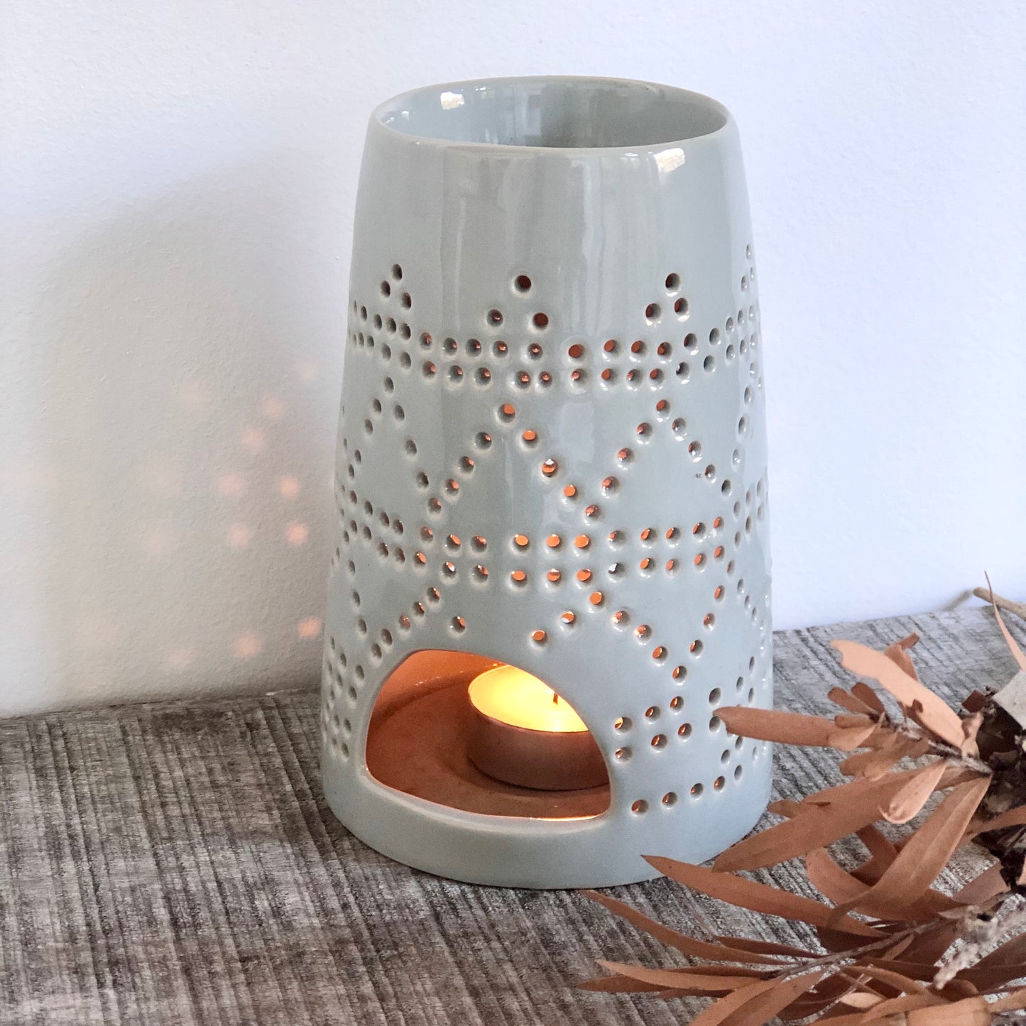 Marrakesh oil burner tea light candle holder