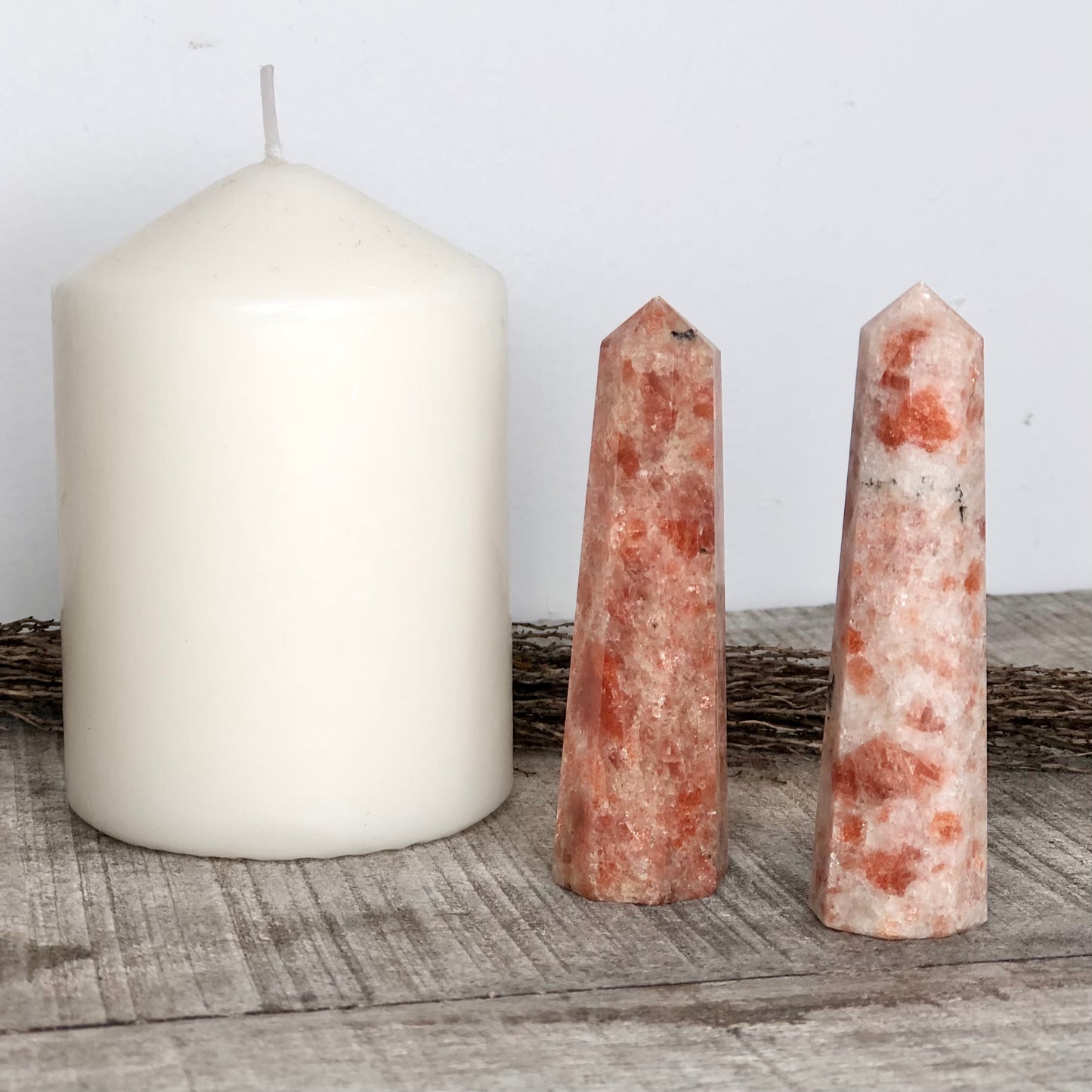 Sunstone crystal generator point tower