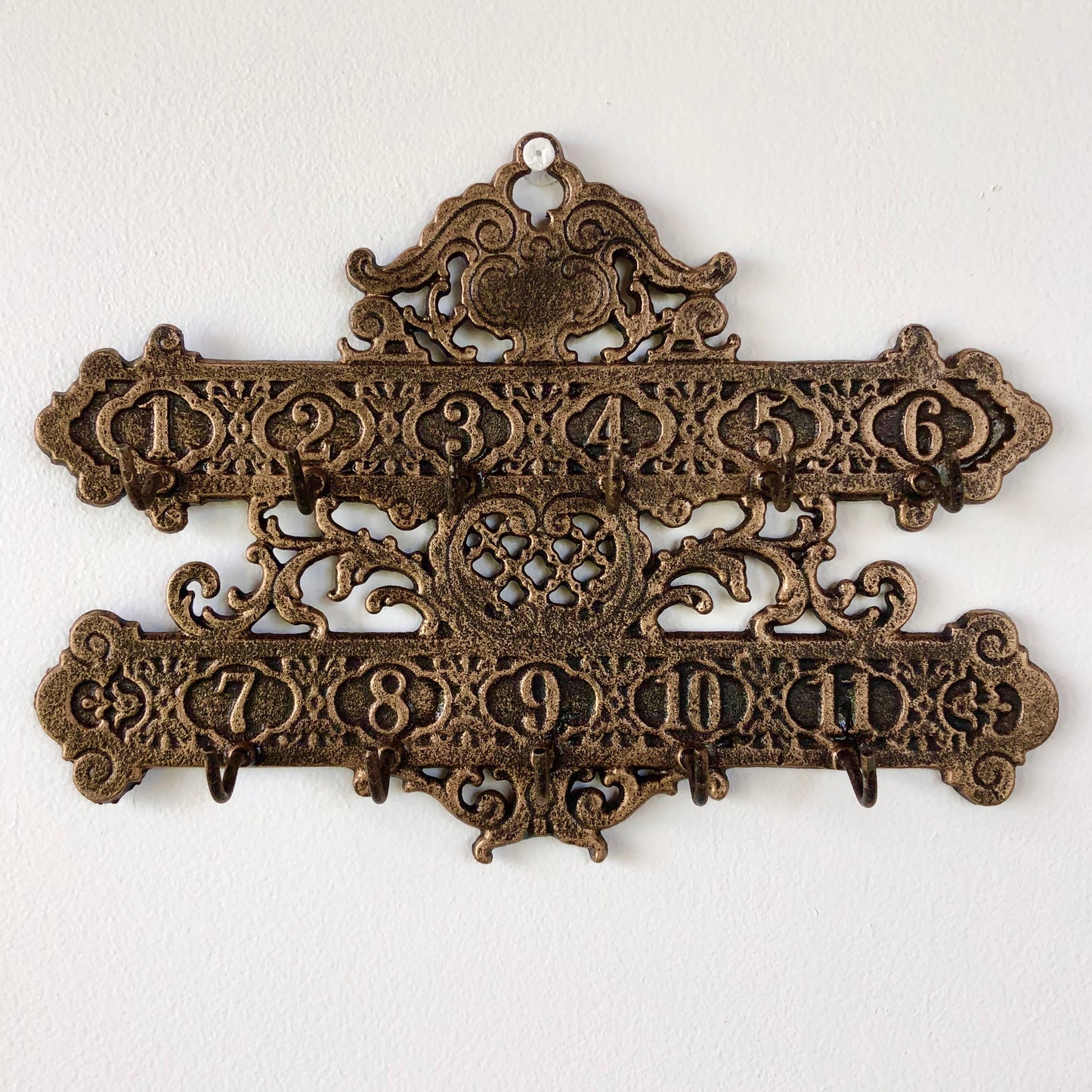 Royal hotel room number key hooks