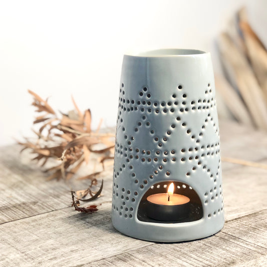 Marrakesh oil burner tea light candle holder