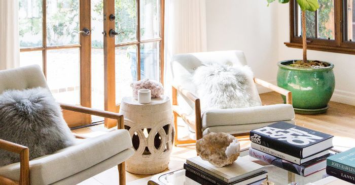 Crystal styling in your living room