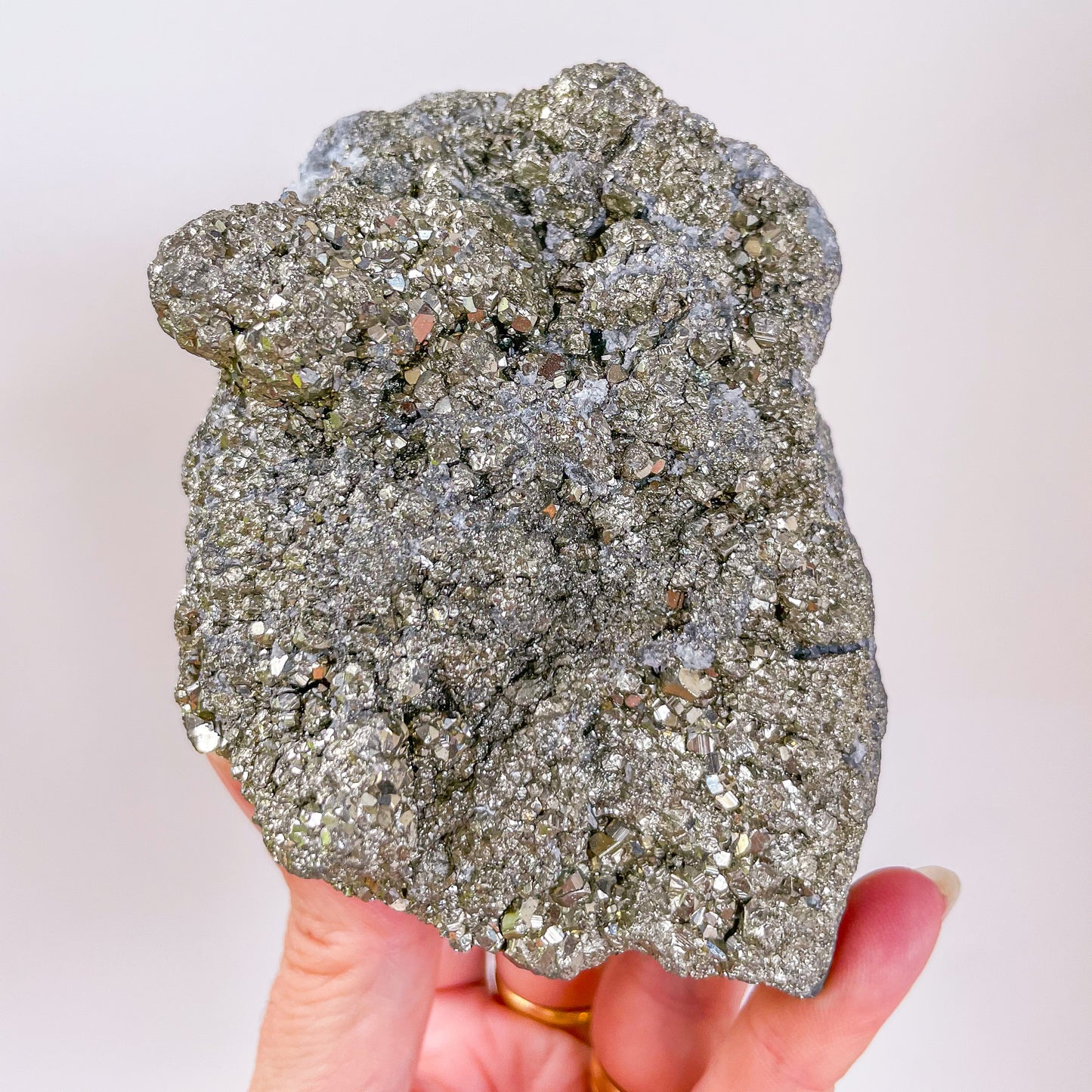 Pyrite crystal cubic cluster 900g XL