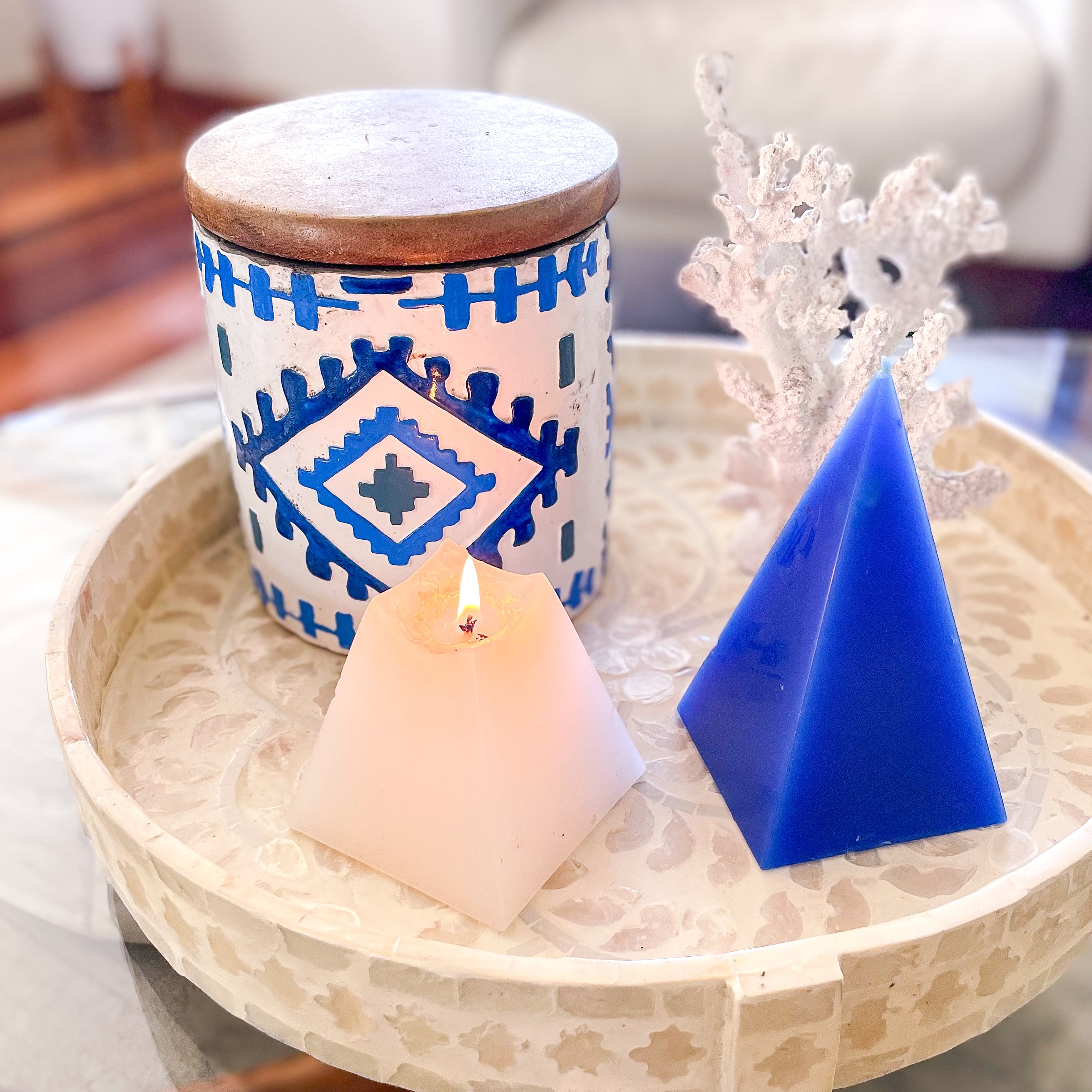 crystal candles