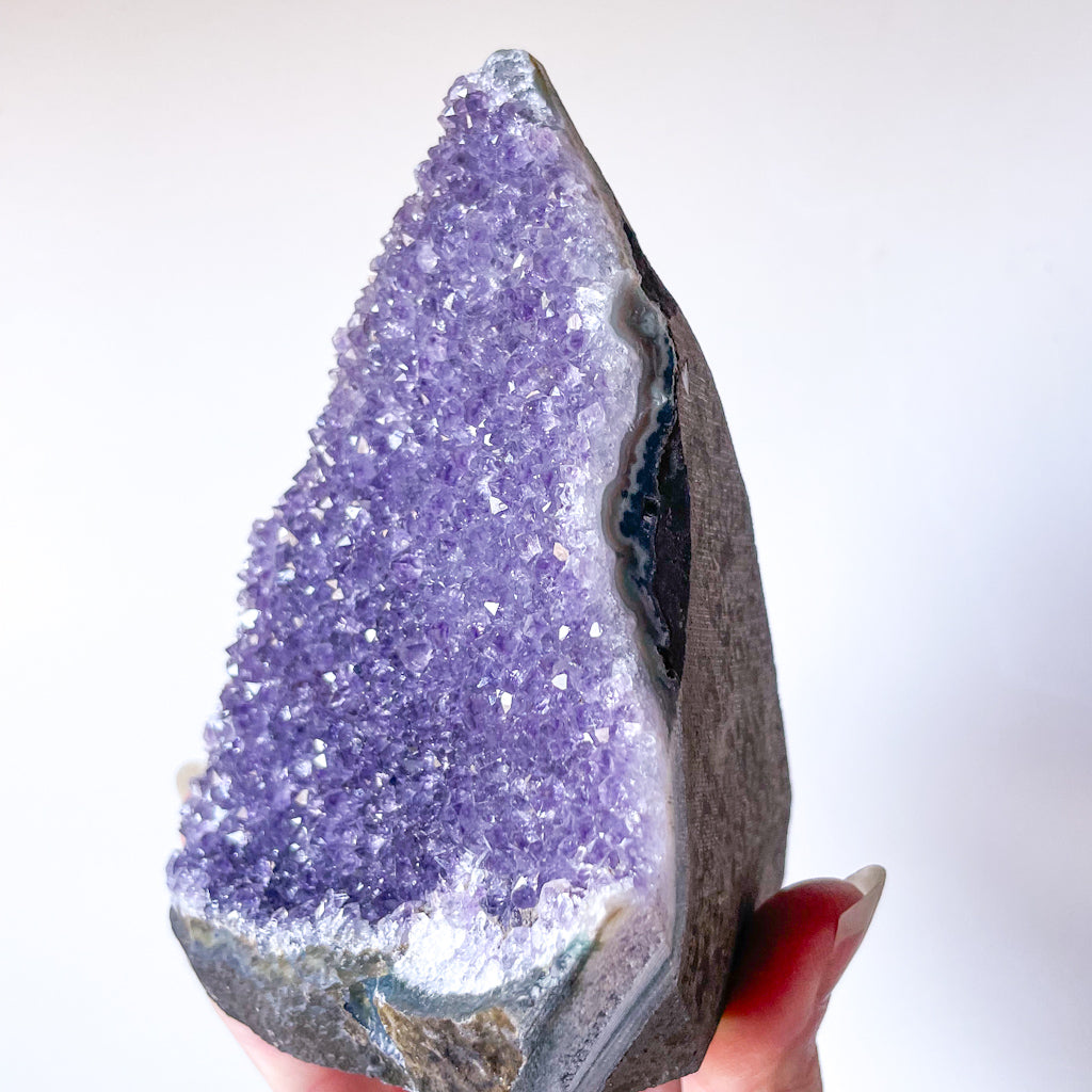 Amethyst crystal cluster 760g