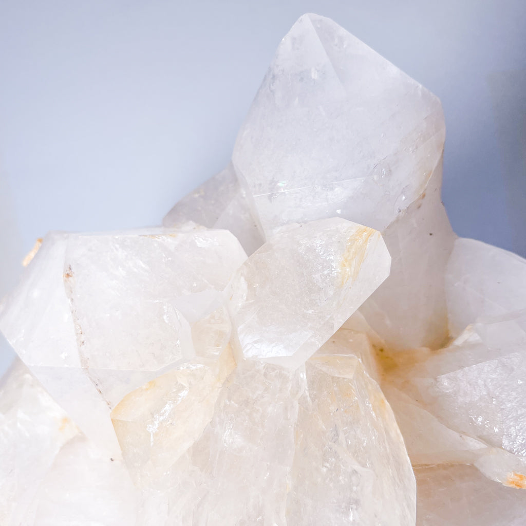 Golden healer quartz crystal raw cluster 3.8kg XL