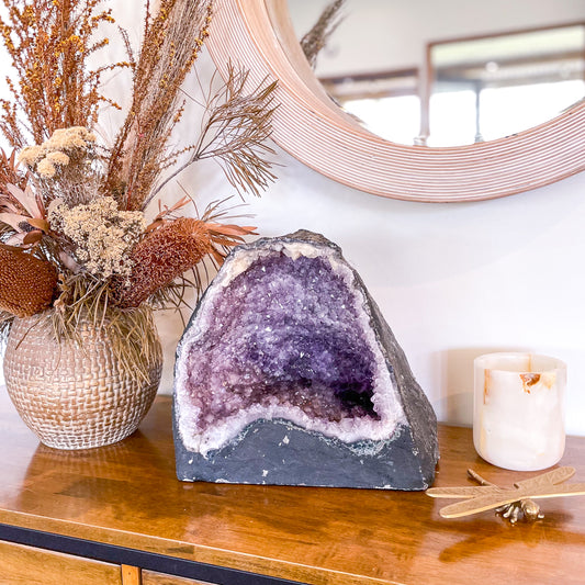 Amethyst crystal geode cave cathedral A grade XXL