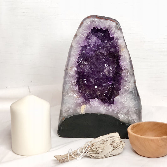 Amethyst A grade crystal geode cave cathedral