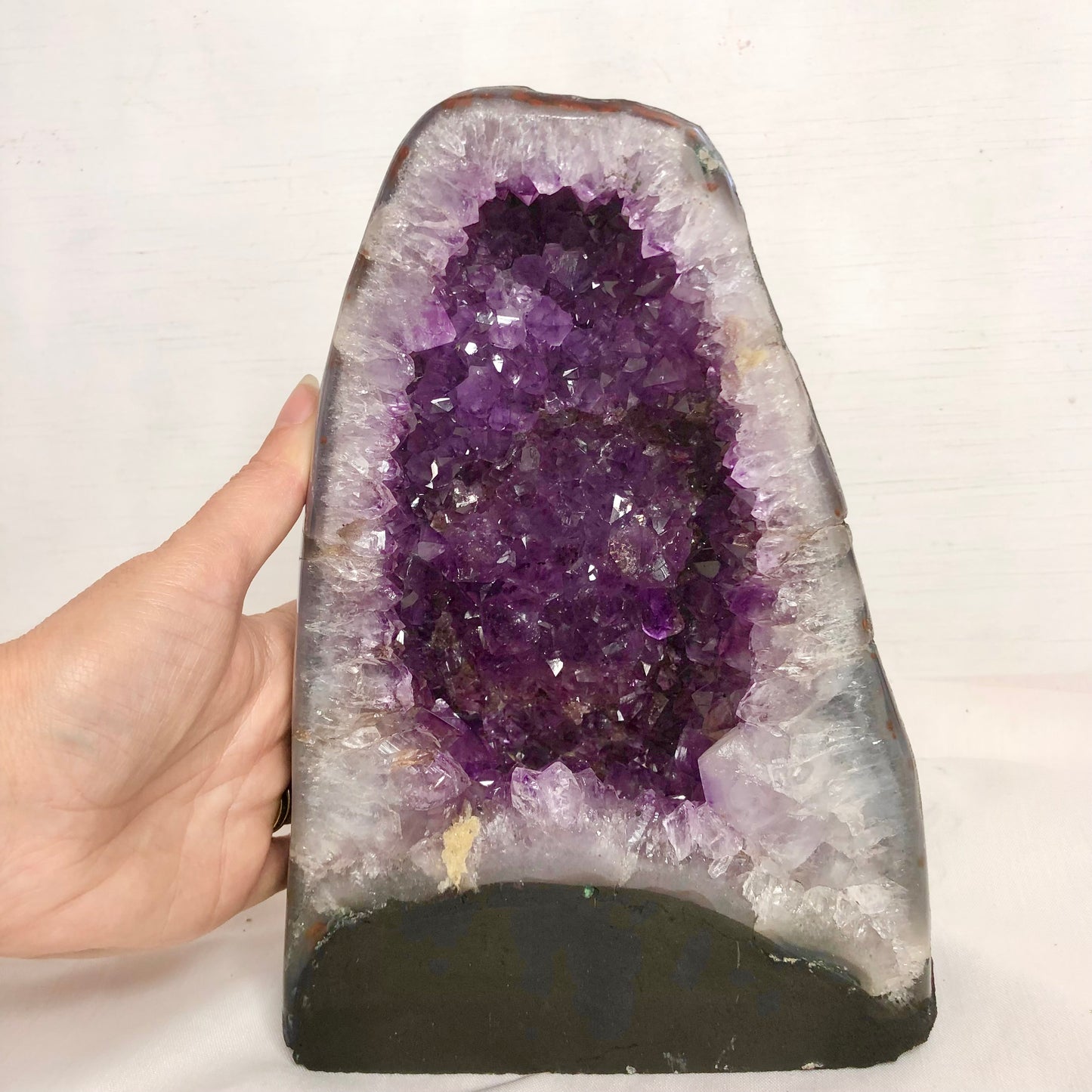 Amethyst A grade crystal geode cave cathedral