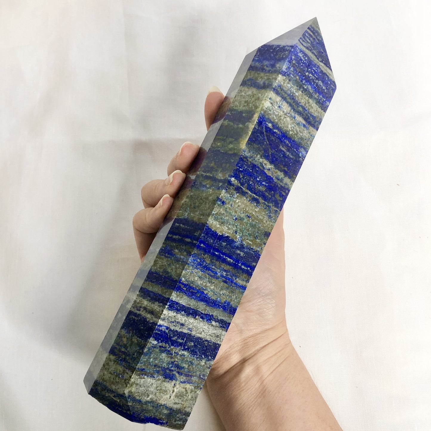 Lapis Lazuli crystal generator tower XXL 24cm 1kg