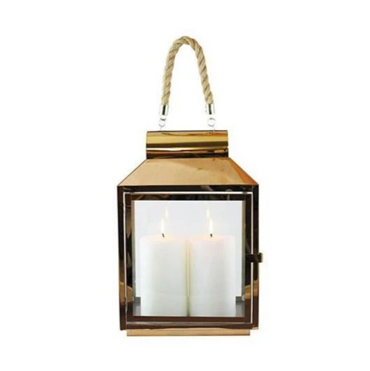 Long Island glass candle lantern