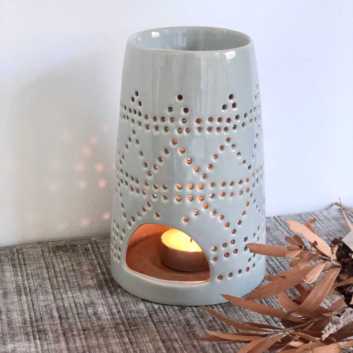 Marrakesh oil burner tea light candle holder