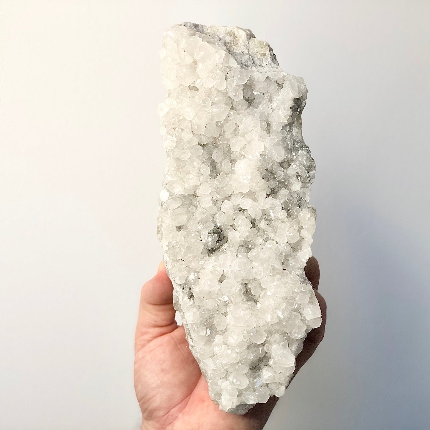 Apophyllite grade A crystal cluster XL 1.48kg