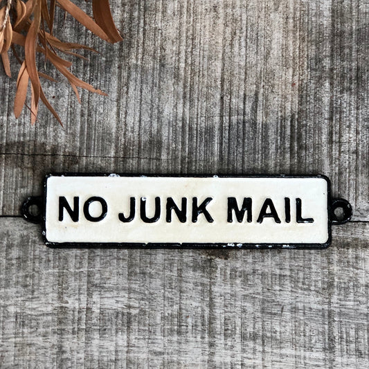 No junk mail sign